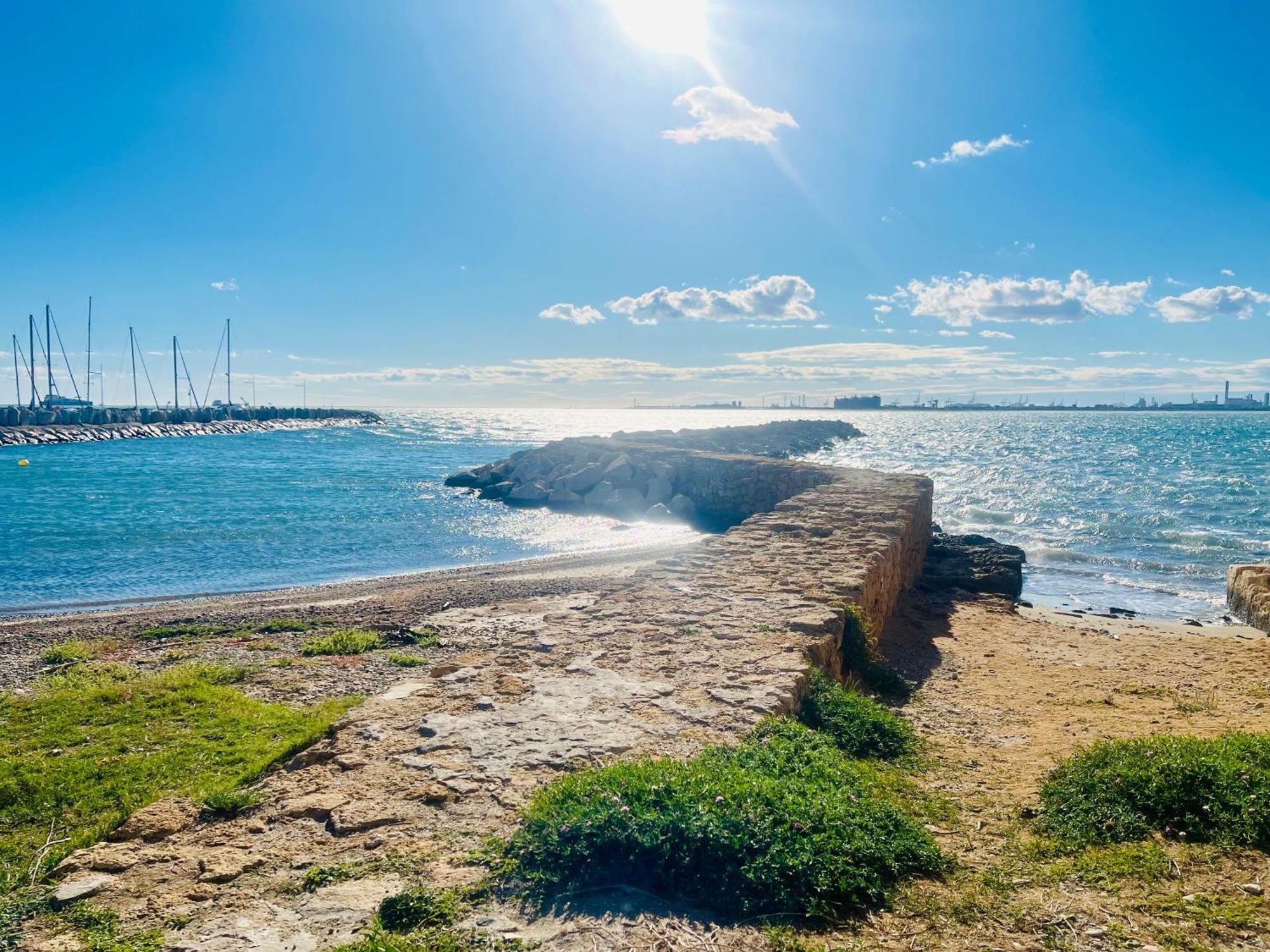 Voile De Mer - Les Pieds Dans L'Eau, Clim, Wifi, 2 Personnes Διαμέρισμα Fos-sur-Mer Εξωτερικό φωτογραφία