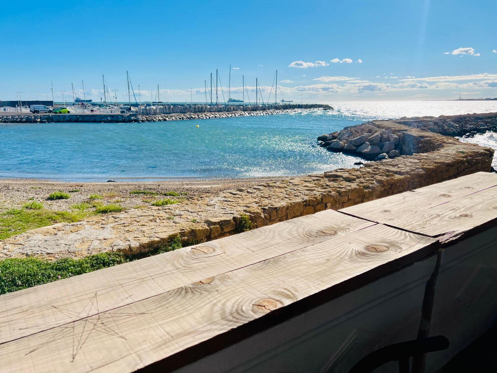 Voile De Mer - Les Pieds Dans L'Eau, Clim, Wifi, 2 Personnes Διαμέρισμα Fos-sur-Mer Εξωτερικό φωτογραφία