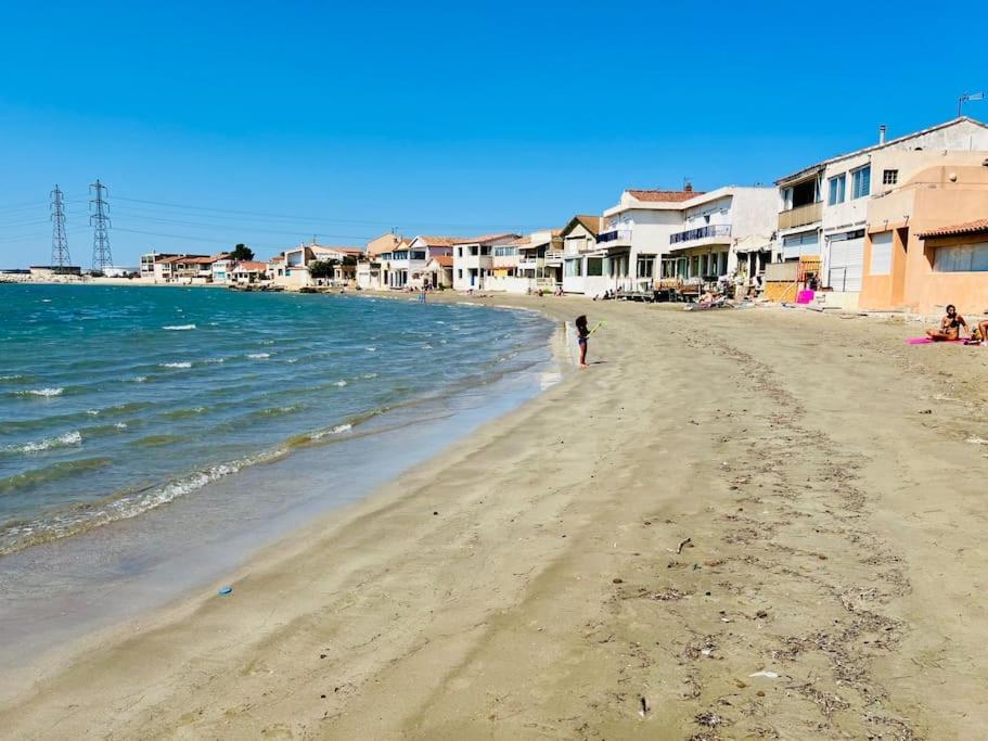 Voile De Mer - Les Pieds Dans L'Eau, Clim, Wifi, 2 Personnes Διαμέρισμα Fos-sur-Mer Εξωτερικό φωτογραφία